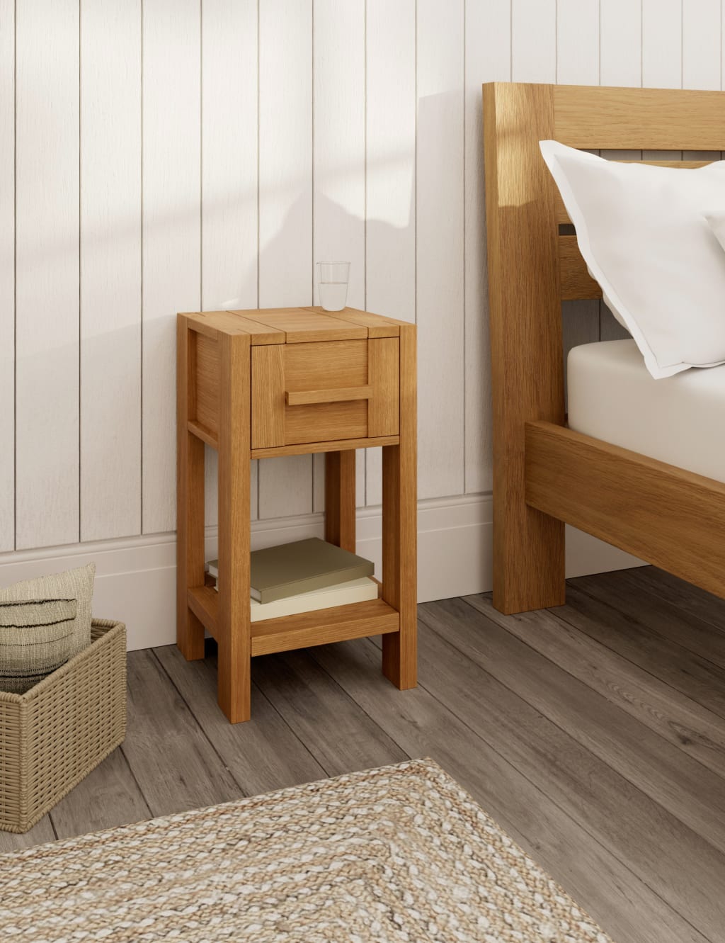 Sonoma™ 1 Drawer Slim Bedside Table