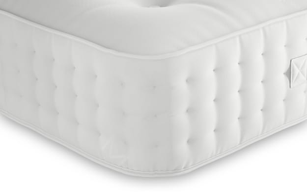 Ortho 1250 Pocket Spring Firm Mattress - 4FT - White, White