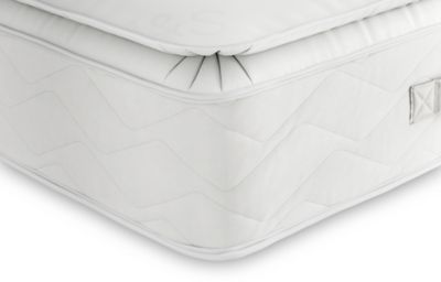 1050 Pocket Spring Medium Pillowtop Mattress - 6FT - White, White