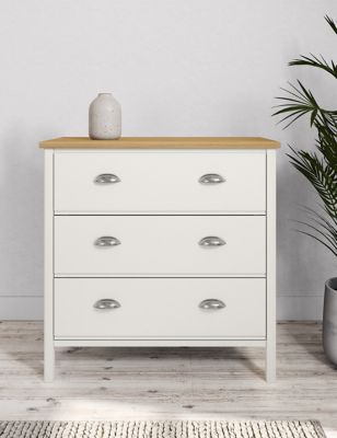 Padstow 3 Drawer Chest