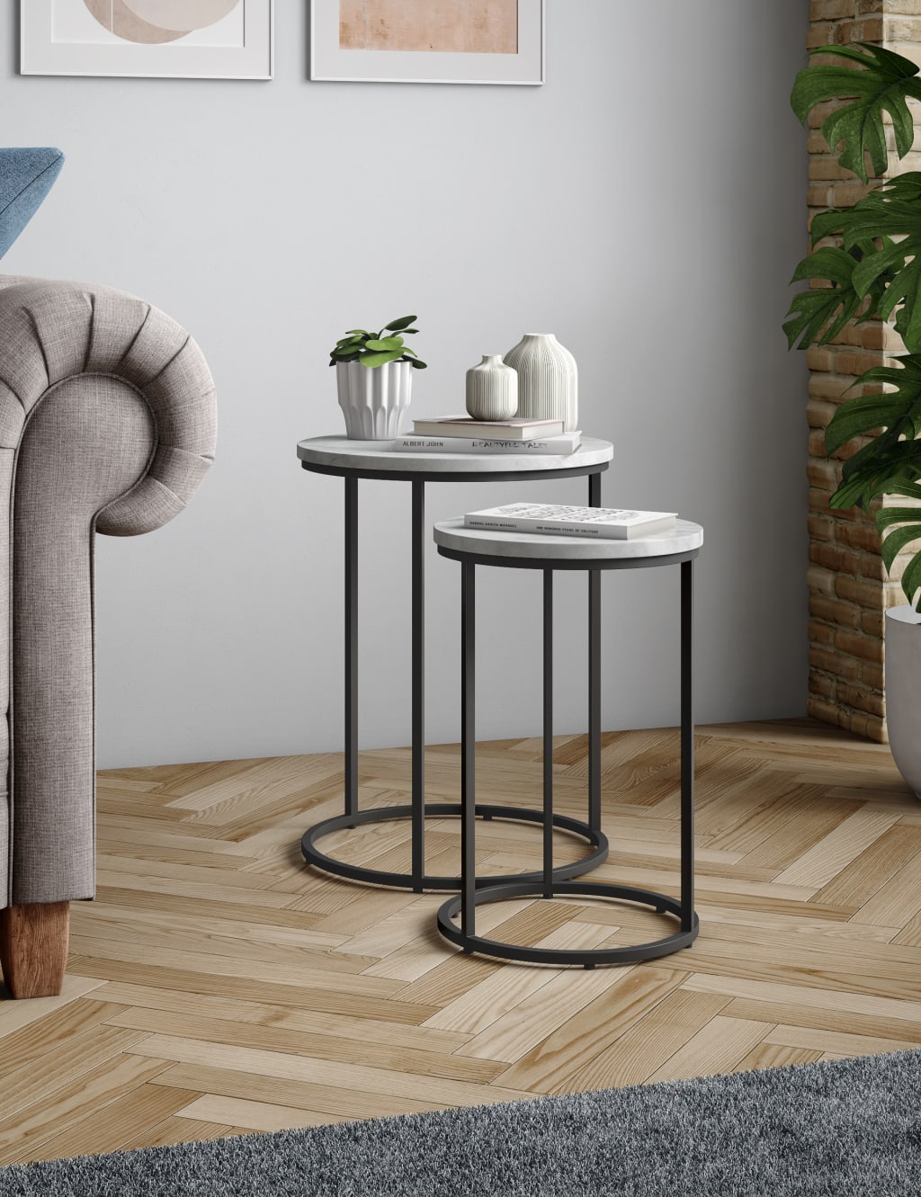 Tall narrow nest clearance of tables