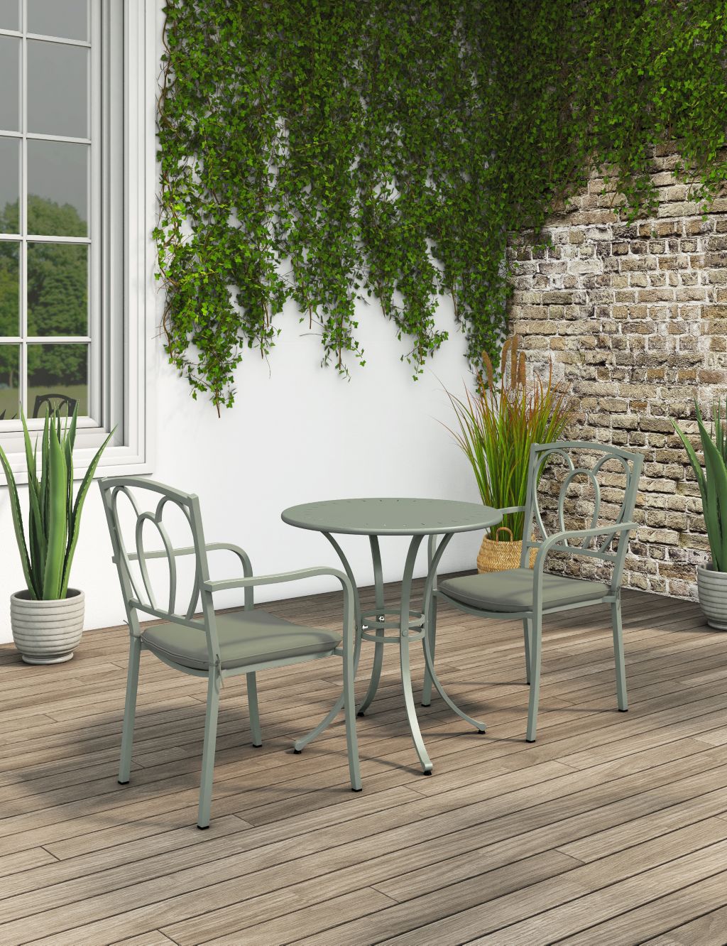Stroud 2 Seater Bistro Table & Chairs