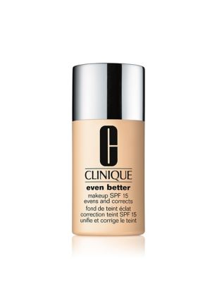 Clinique Womens Even Better Makeup SPF15 30ml - Light Sand, Light Sand,Rum,Ivory Mix,Tawny,Medium B