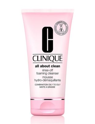Clinique Womens All About Clean Rinse-Off Foaming Cleanser 150ml