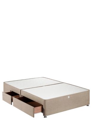 M&S Classic firm top 2+2 drawer divan