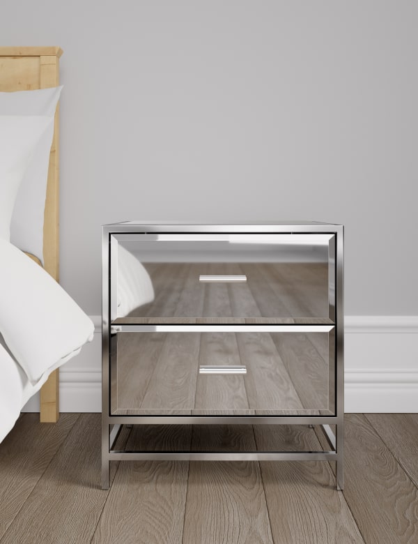 Silver Bedside Tables Cabinets Bedside Tables Cabinets M S
