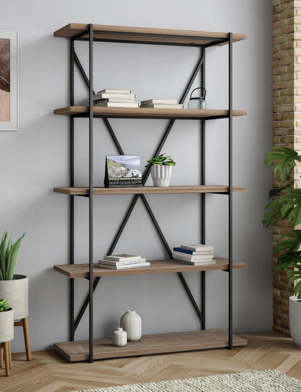 Sanford Parquet Bookcase M S