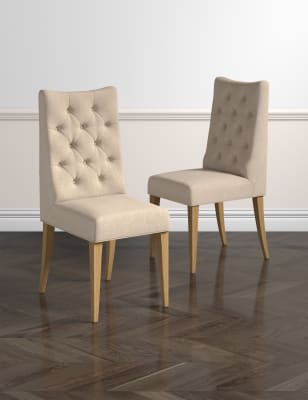 2 Greenwich Padded Dining Chairs | M&S