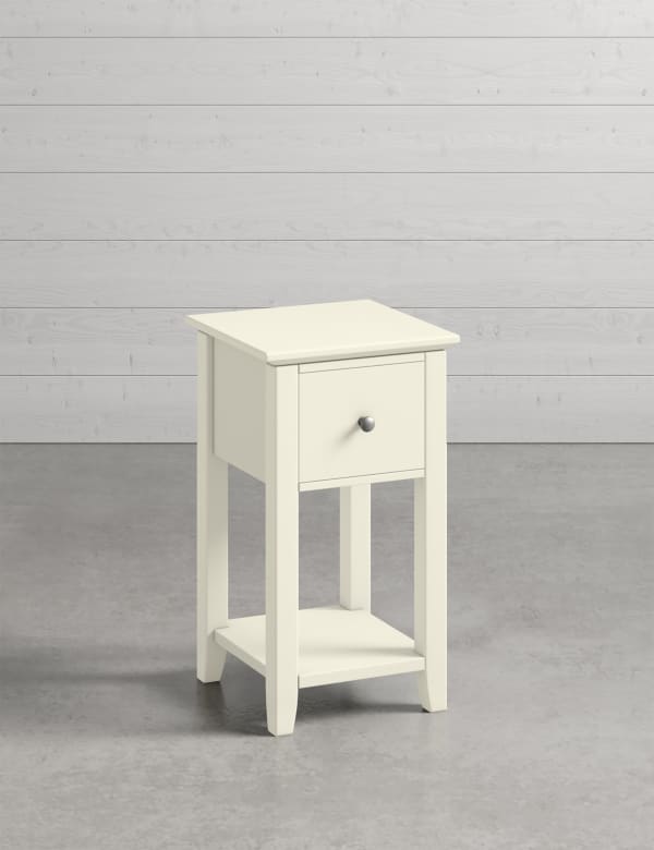 Set Of 2 Hastings Ivory Compact Bedside Tables M S