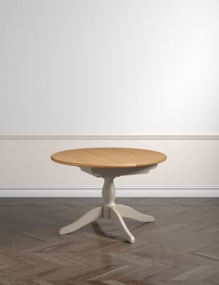 Padstow Round Extended Dining Table | M&S