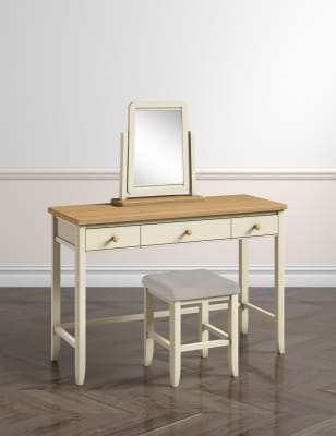 Winchester Dressing Table Set Cream | M&S