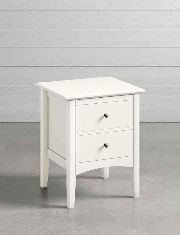 Hastings Ivory Bedside Table M S
