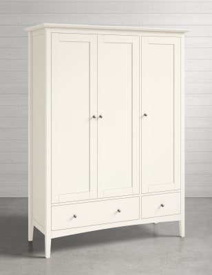 Hastings Ivory Triple Wardrobe | M&S