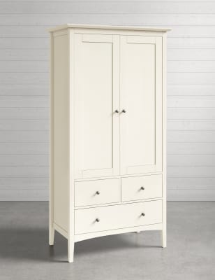 Hastings Ivory Double Wardrobe M S