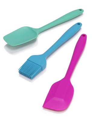 3 Pack Silicone Utensils | M&S