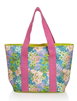 Tropical Floral Beach Bag | M&S