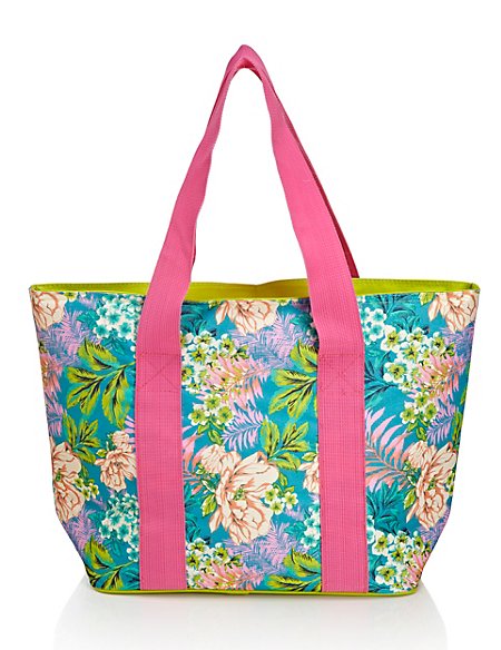 Tropical Floral Beach Bag | M&S