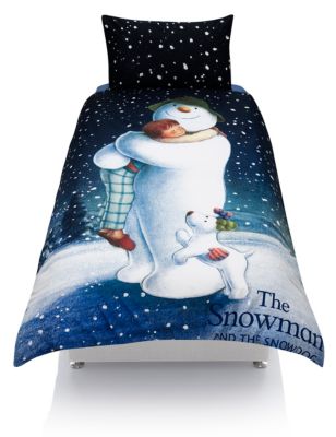 The Snowman Snowdog Bedding Set With Staynew M S