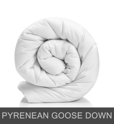 Pyrenean Silver Goose Down 4 5 Tog Duvet Autograph M S