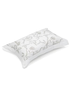 Embroidered pillowcases clearance