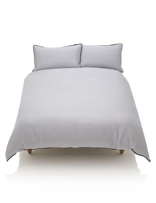 Pure Egyptian Cotton Herringbone Duvet Cover M S