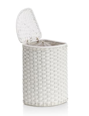 corner linen basket