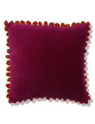 pom pom cushion