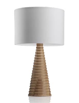 Conran Turned Pedestal Table Lamp | M&S