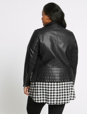 Curve hot sale biker jacket