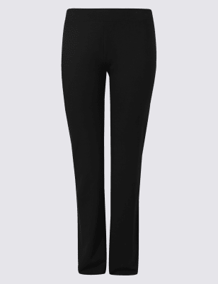 m&s ladies black joggers