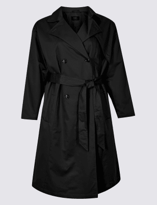 CURVE Longline Trench Coat Image 2 of 4