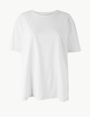CURVE Pure Cotton Regular Fit T-Shirt Image 2 of 6