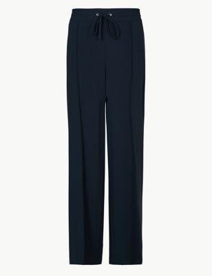 CURVE Wide Leg High Waist Trousers Image 2 of 5