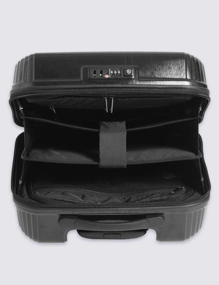 Cabin 2 Wheel Hard Mobile Office Suitcase with Security Zip 1 of 7