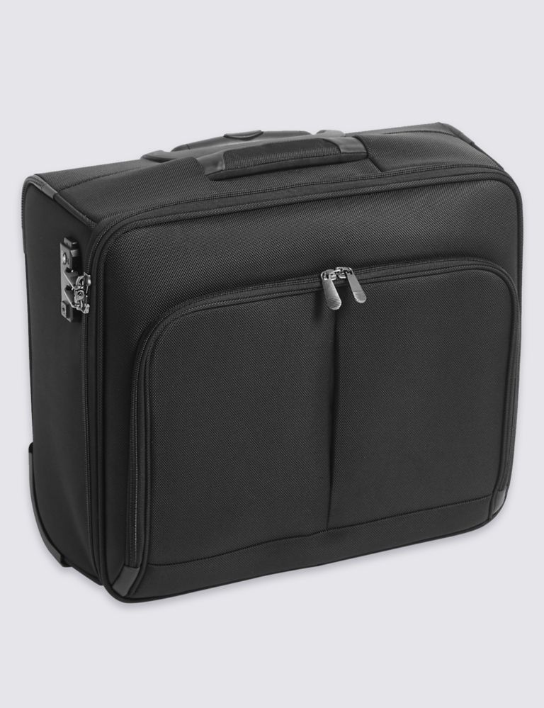 Cabin 2 Wheel Soft Mobile Office Suitcase with Security Zip 2 of 6
