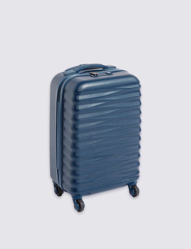 Cabin 4 Wheel Essential Hard Suitcase with Security Zip 2 of 7
