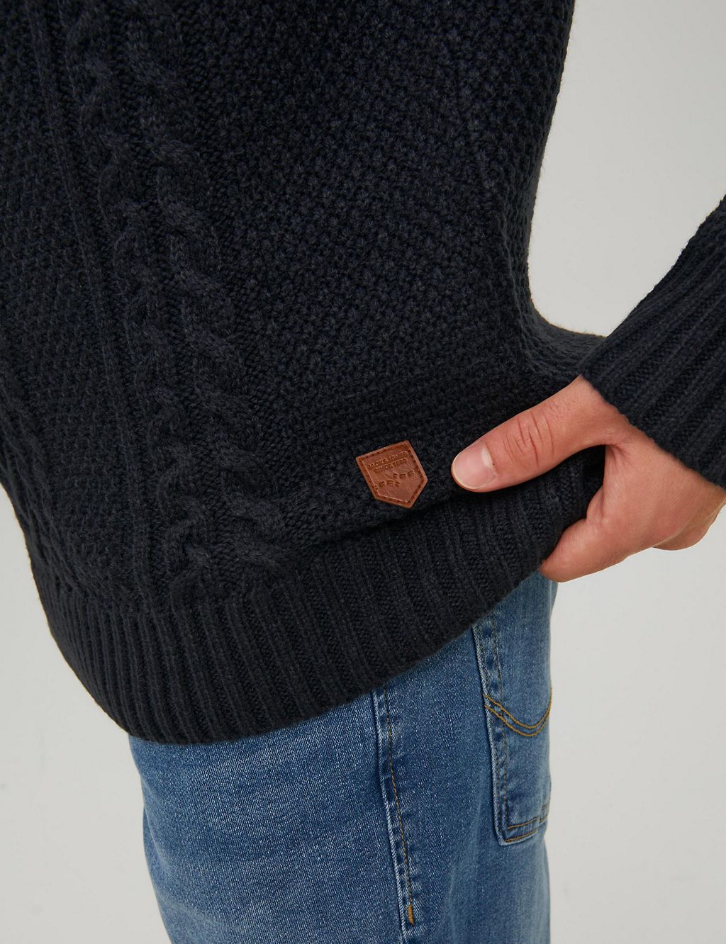 Cable Crew Neck Jumper 2 of 3
