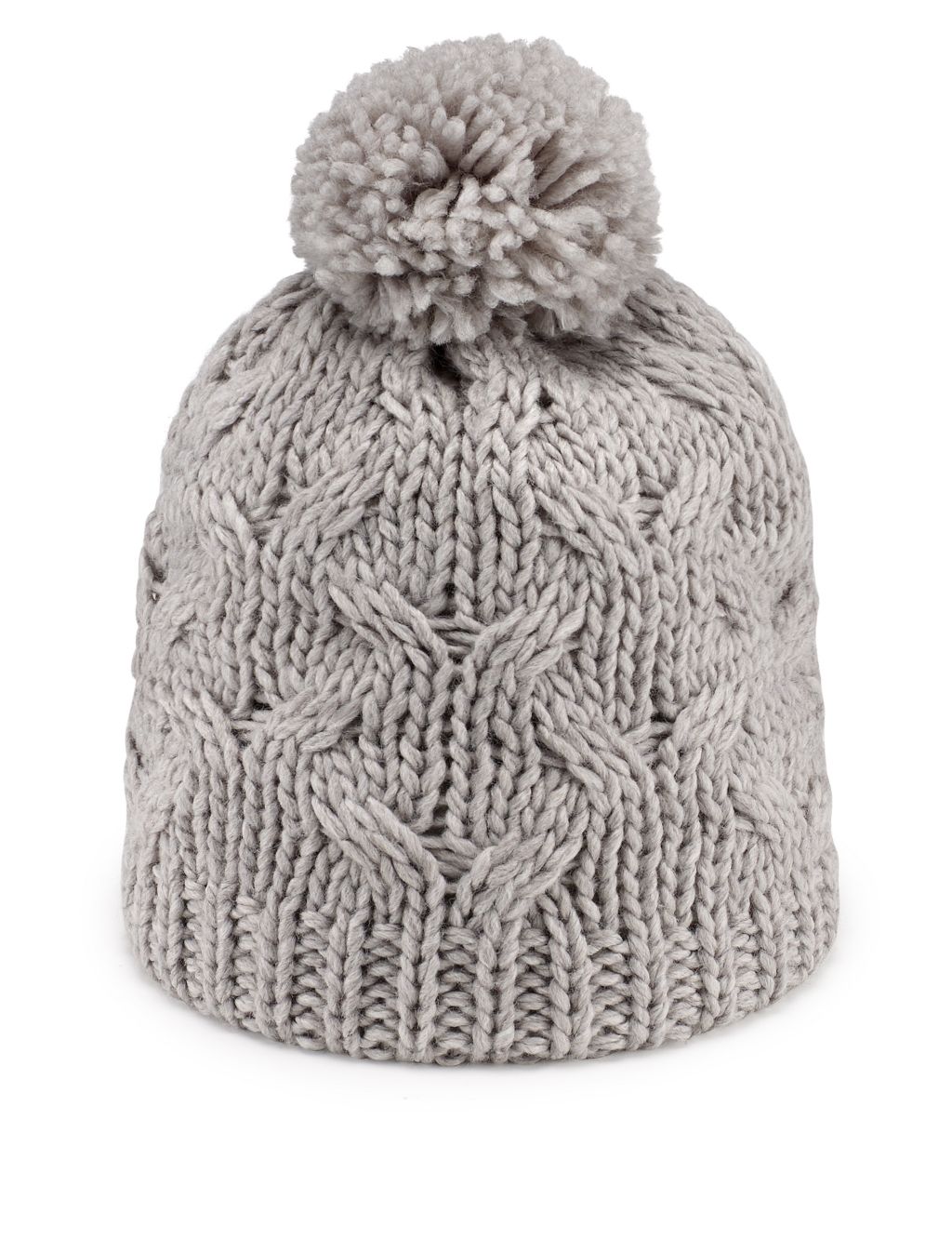 Cable Knit Bobble Hat (Older Girls) 1 of 1