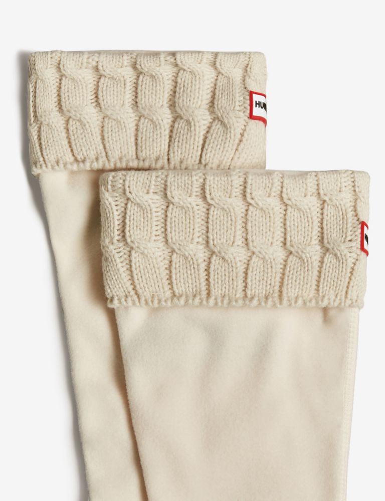 Cable Knit Boot Socks | HUNTER | M&S