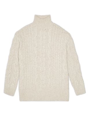 cable funnel neck jumper