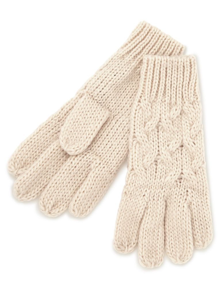 Cable Knit Gloves (Older Girls) 1 of 1