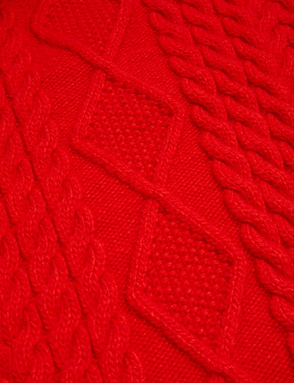Cable Knit Roll Neck Longline Jumper 6 of 6