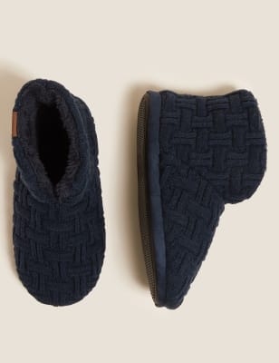 Slipper boots marks and on sale spencer