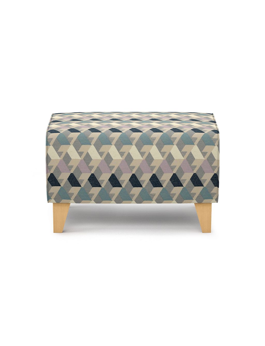 Cabot Footstool Miro Lilac mix 1 of 1