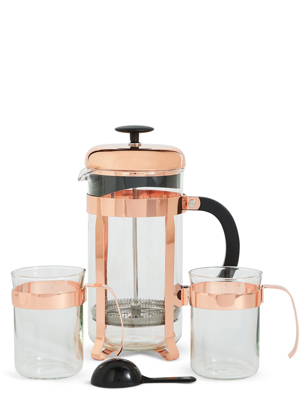 Cafetiere & 2 Glass Gift Set 3 of 4