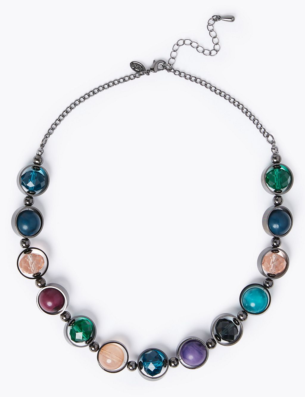 Caged Gems Collar Necklace 1 of 1