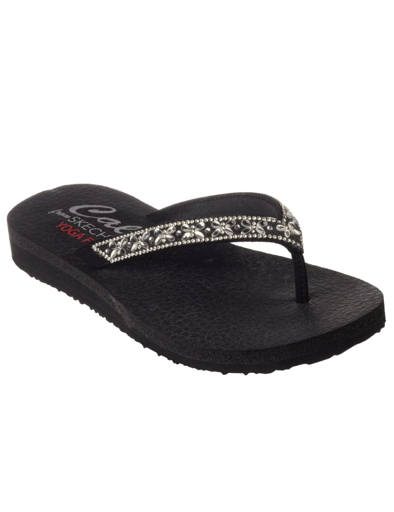 Skechers flip flops with rhinestones store