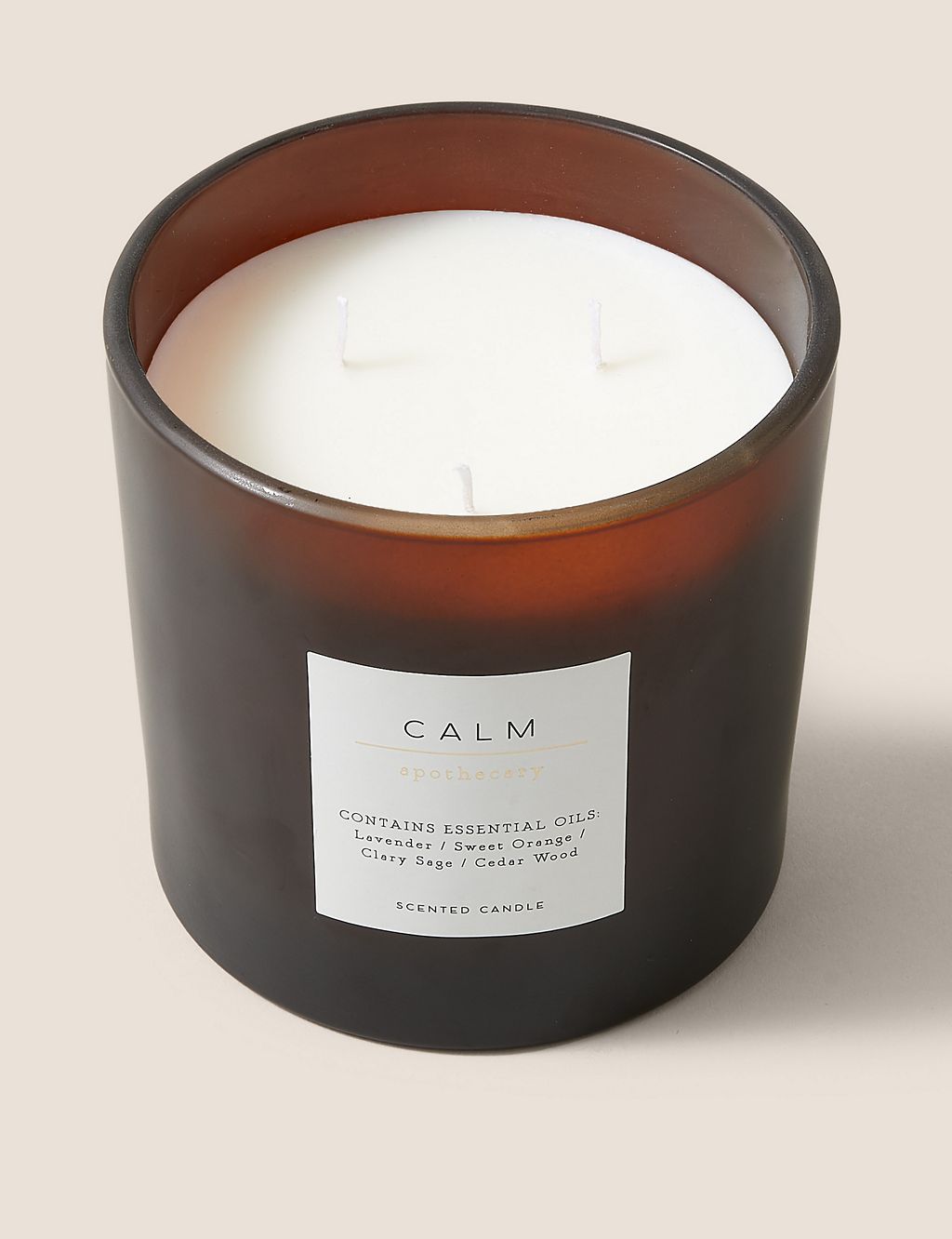 Calm 3 Wick Candle 4 of 6