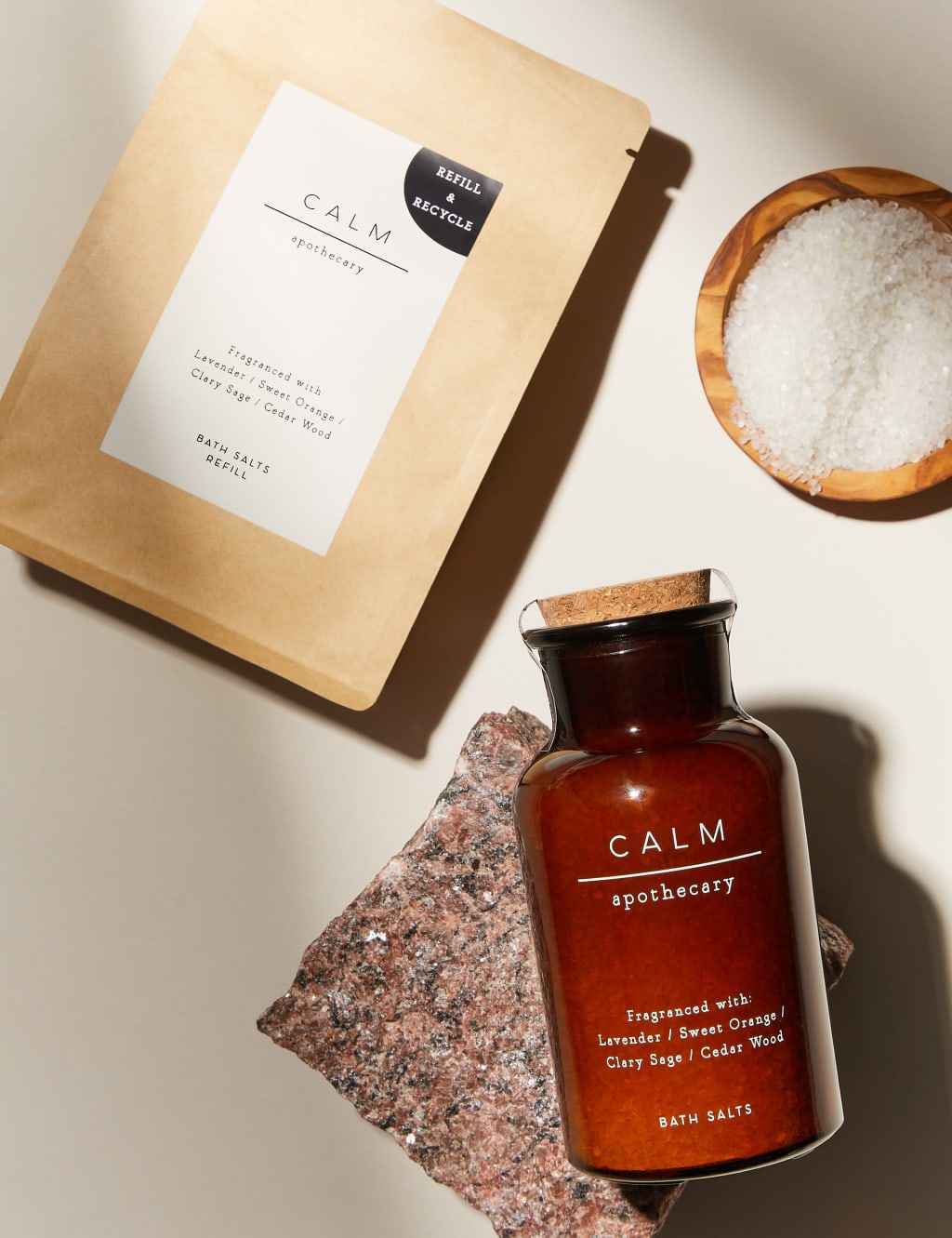 Calm Bath Salts 300g | Apothecary | M&S