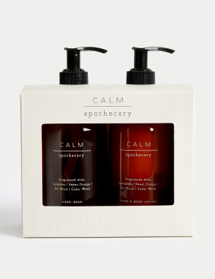 Calm Hand Wash & Lotion Set Apothecary M&S